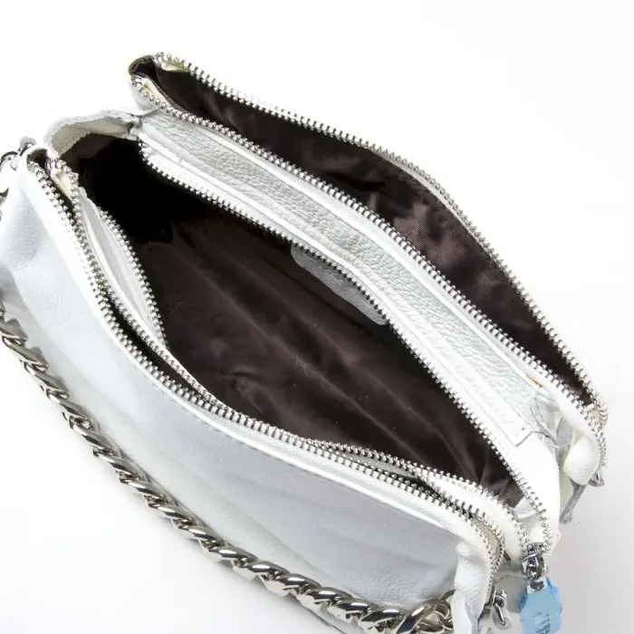 Сумка Женская Классическая кожа ALEX RAI 8833 white