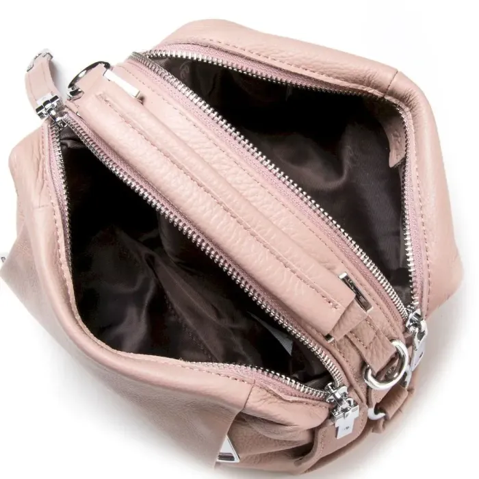 Сумка Жіноча Класична шкіряна ALEX RAI 8762-9 pink