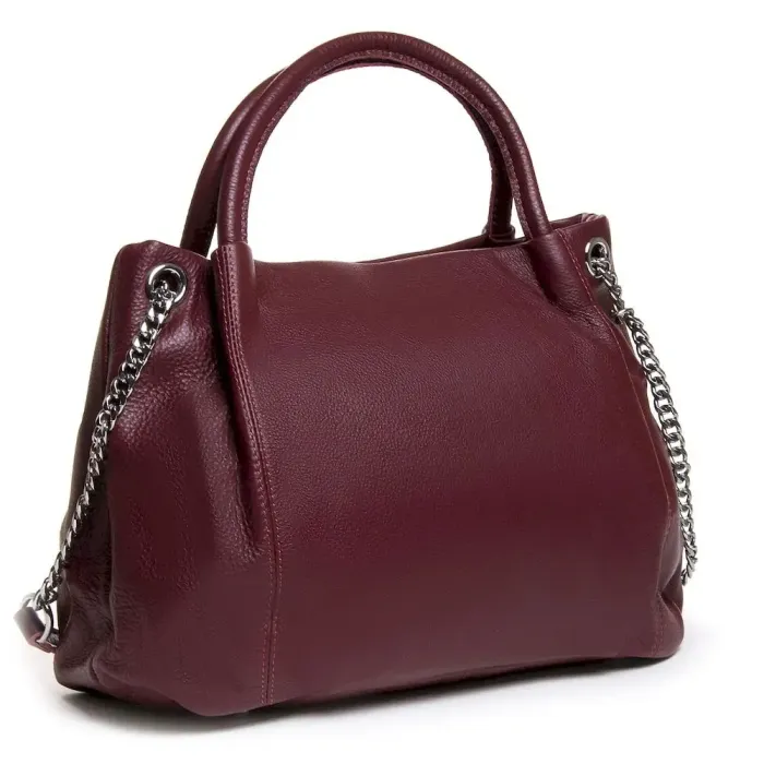 Сумка Женская Классическая кожа ALEX RAI 8918-9 wine-red