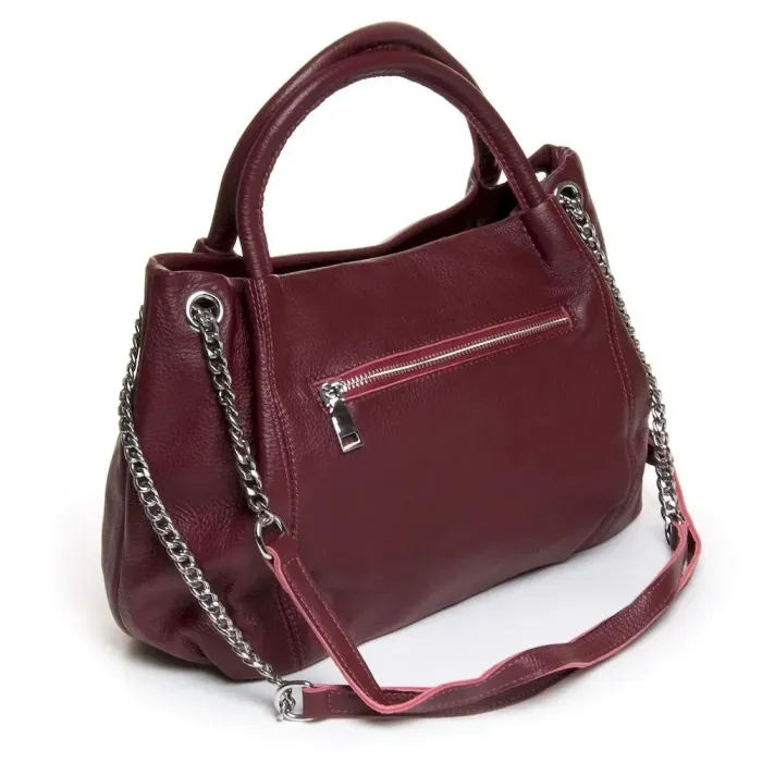 Сумка Женская Классическая кожа ALEX RAI 8918-9 wine-red