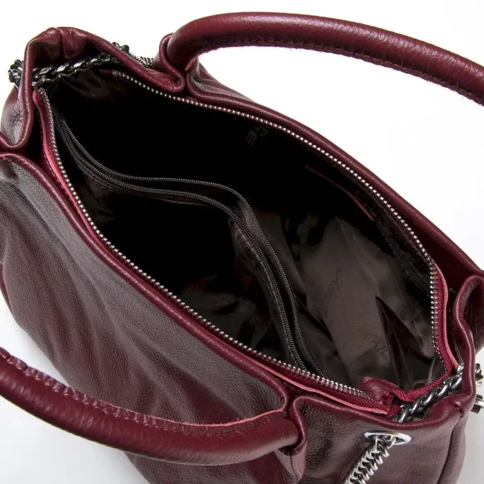 Сумка Женская Классическая кожа ALEX RAI 8918-9 wine-red