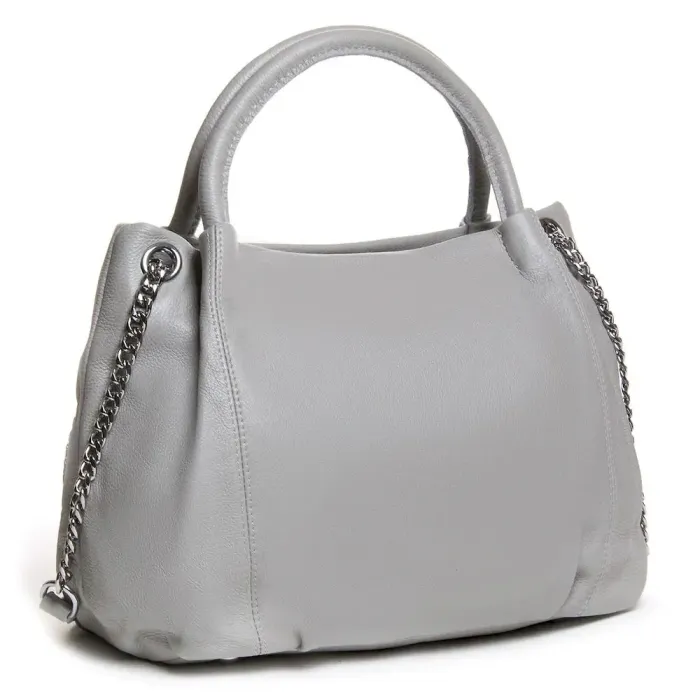 Сумка Женская Классическая кожа ALEX RAI 8918-9 light-grey