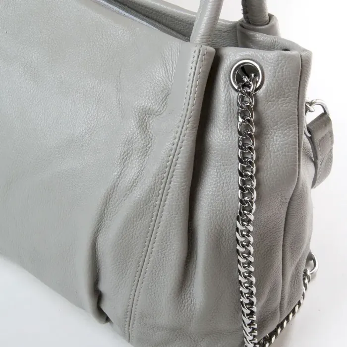 Сумка Женская Классическая кожа ALEX RAI 8918-9 light-grey