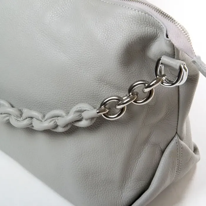 Сумка Женская Классическая кожа ALEX RAI 8917-9 light-grey