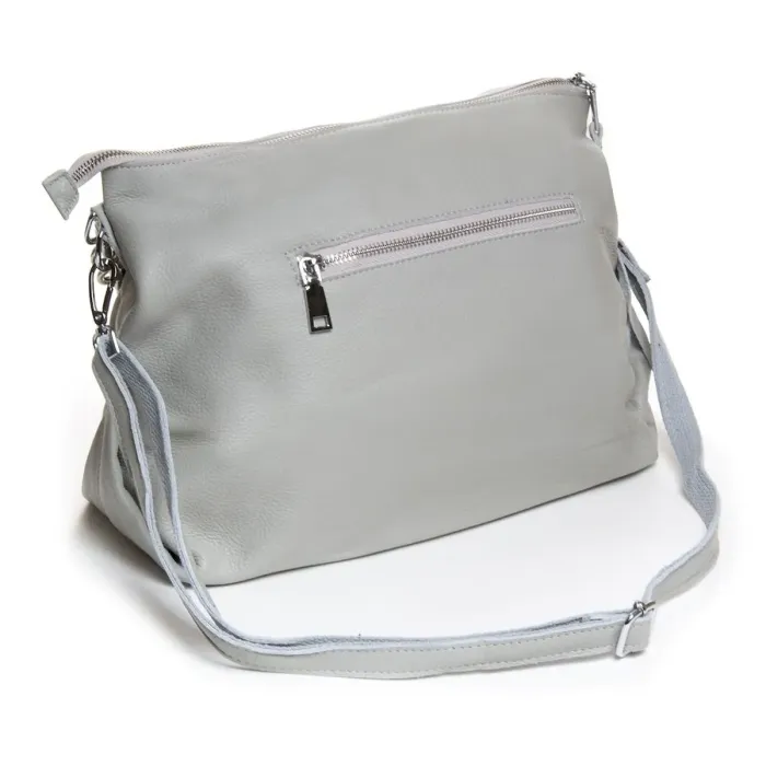 Сумка Женская Классическая кожа ALEX RAI 8917-9 light-grey