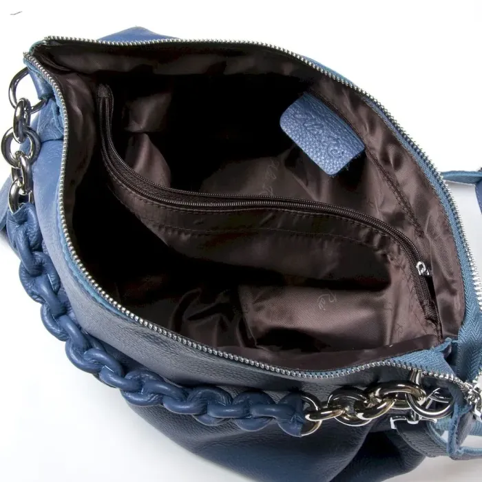 Сумка Женская Классическая кожа ALEX RAI 8917-9 sky blue