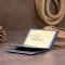 Визитница-книжка ST Leather 19217 Темно-синяя