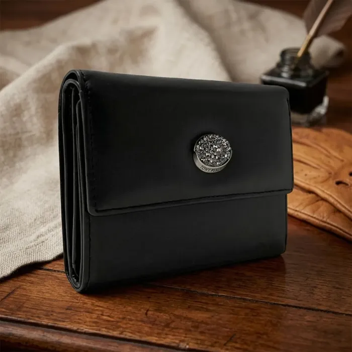Жіночий гаманець Tony Perotti Swarovski 500N nero (90017) Чорний