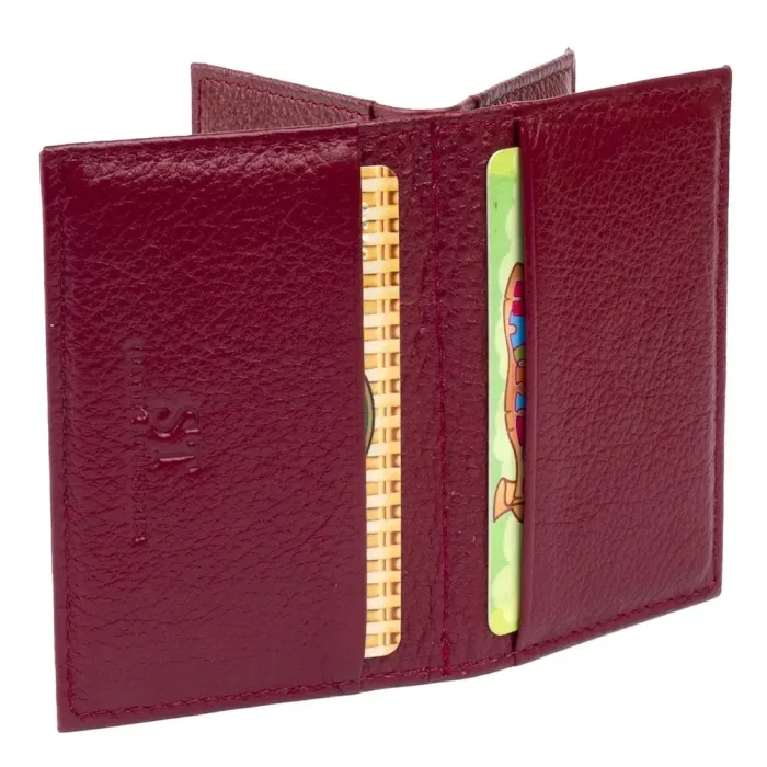 Візитниця-книжка ST Leather 19218 Бордова