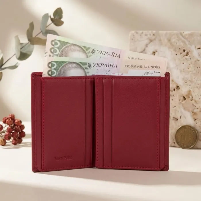 Портмоне Tony Perotti з натуральної шкіри Cortina 5088 rosso (90307) Червоне