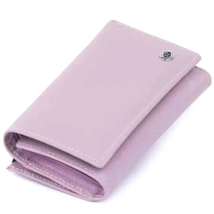 Гаманець горизонтальний з монетником на блискавці жіночий ST Leather 19361