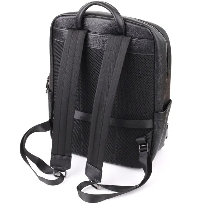 Міський рюкзак унісекс з натуральної шкіри Vintage 23046 Чорний