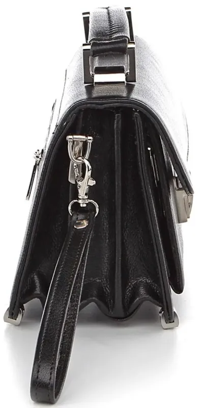 Барсетка SHVIGEL 00376 Чорна