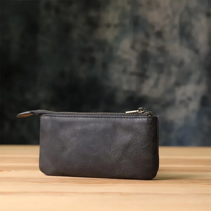 Зручна ключниця на два відділення з матової натуральної шкіри Tony Perotti 20836_1 (3350 nero) Чорний