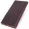 Вертикальний гаманець унісекс із натуральної шкіри Vintage 15083 Коричневий