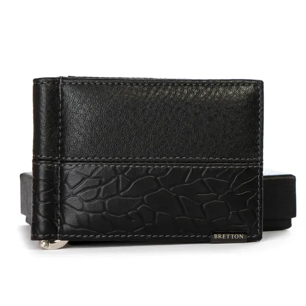 Гаманець BE Чоловіча шкіра BRETTON 168-L25A black