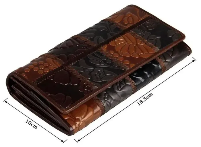 Гаманець жіночий Vintage 14350 шкіра Коричневий