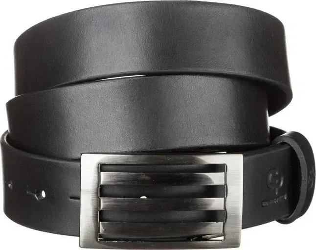 Ремінь чоловічий Grande Pelle 11057 брючний Чорний