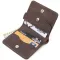 Урожай шкіряний портмоне Shvigel 16601 Коричневий