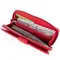 Вертикальний місткий гаманець зі шкіри ST Leather 19306 Червоний