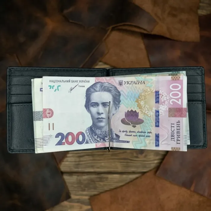Затискач для грошей Tony Perotti Cortina 5000 (90246) Темно-синій