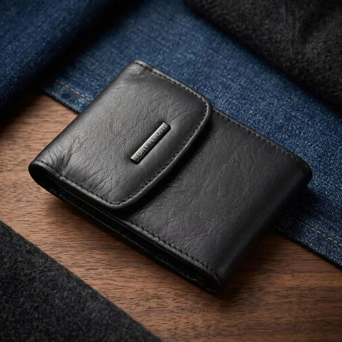 Кредитниця Tony Perotti New Contatto 1703S (90420) Чорна
