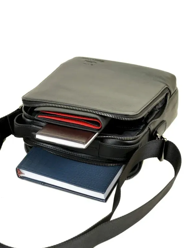 Сумка Мужская Планшет кожа BRETTON BE 3516-4 black