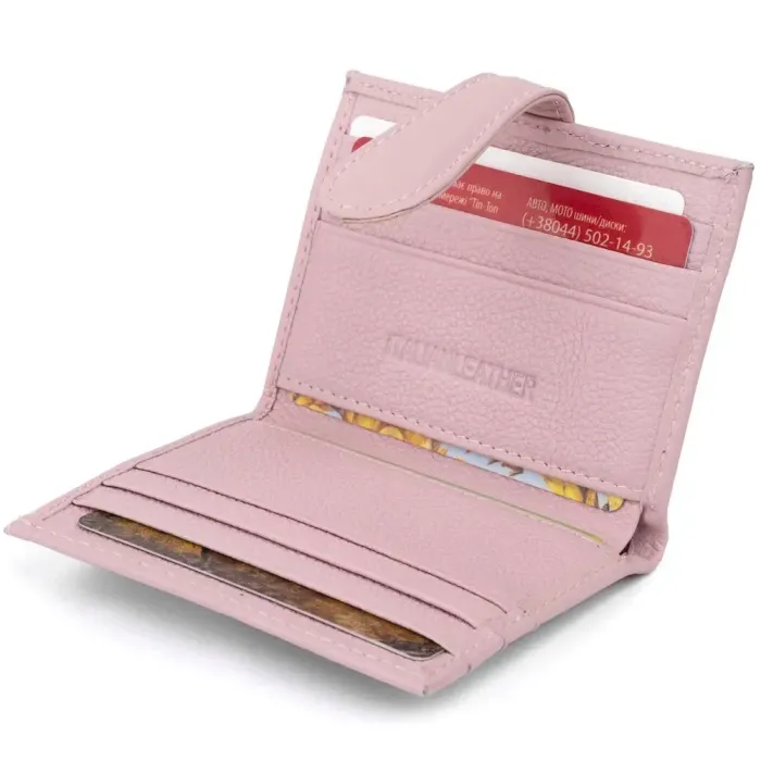 Гаманець-візитниця ST Leather 19209 Рожевий