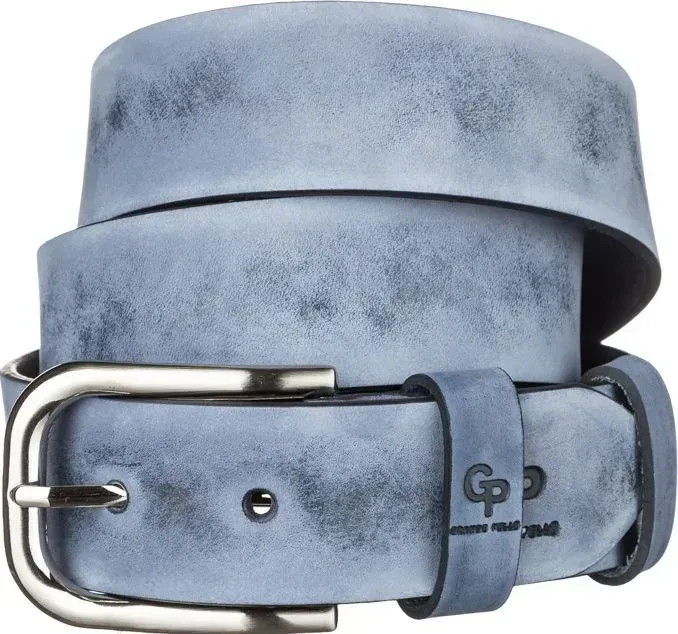 Ремінь чоловічий Grande Pelle 11061 Синій
