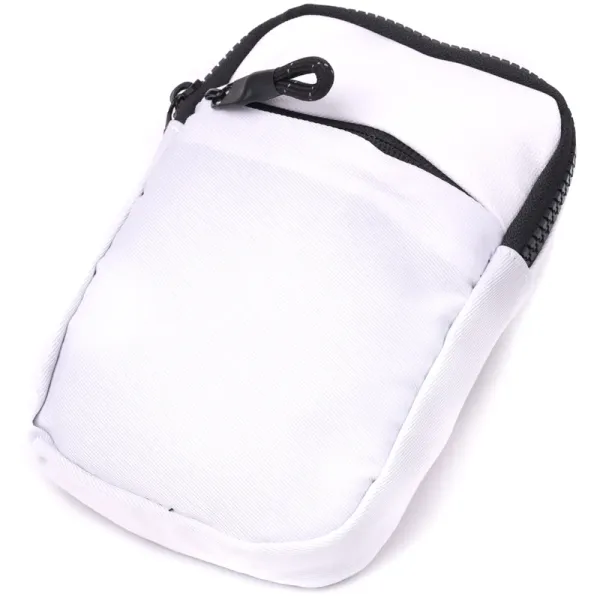 Стильна слінг сумка для подорожей із якісного текстилю Vintage 22867 Білий