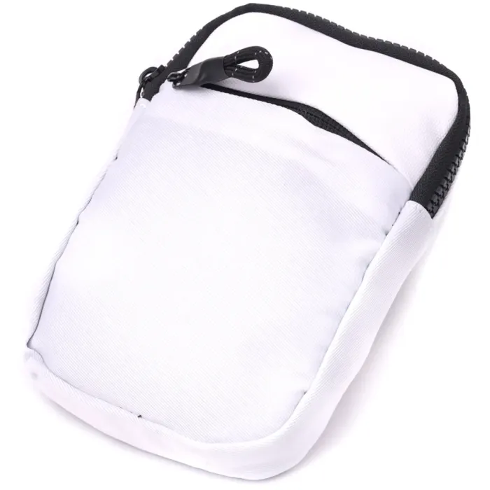 Стильна слінг сумка для подорожей із якісного текстилю Vintage 22867 Білий