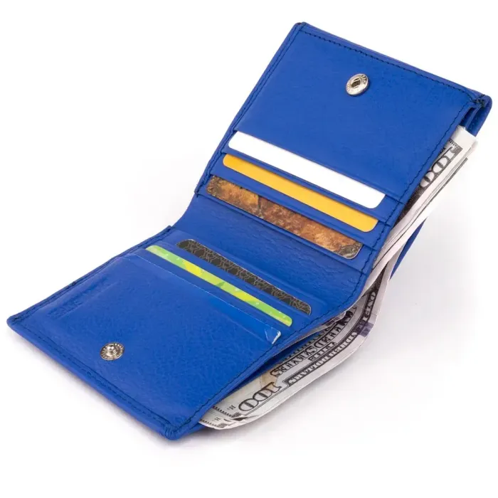 Компактный кошелек женский ST Leather 19263 Синий