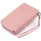 Гаманець зі шкіри на клямці ST Leather 19344 Рожевий
