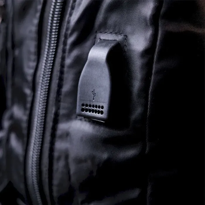 Міський чоловічий текстильний рюкзак Vintage 20574 Чорний