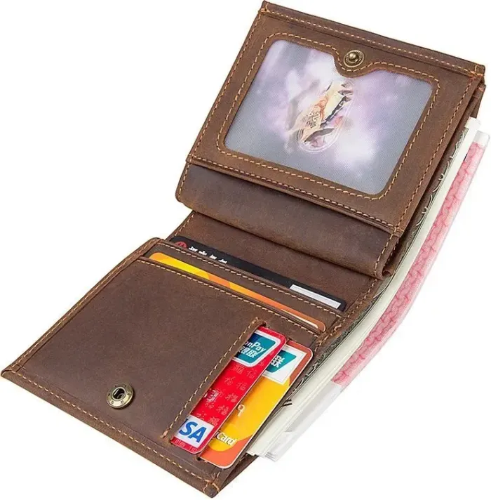 Гаманець Vintage 14478 Коричневий