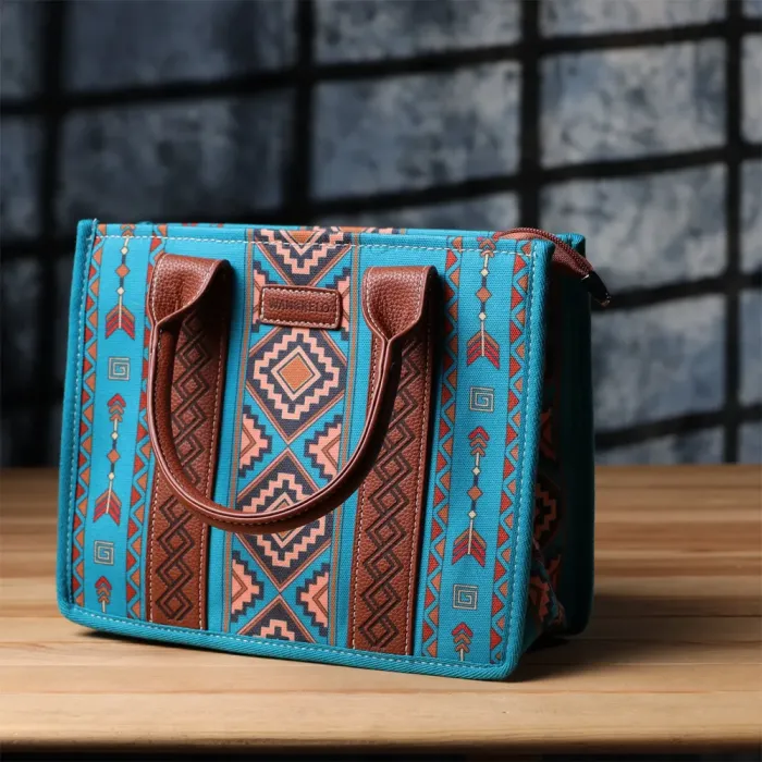 Барвиста жіноча сумка з текстилю Vintage 15151 Різнокольоровий