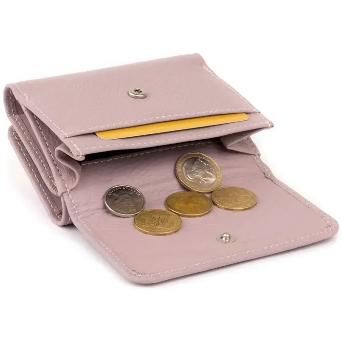 Компактний жіночий гаманець ST Leather 19254 Ліловий