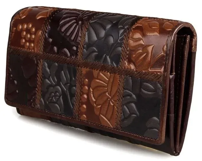 Гаманець жіночий Vintage 14350 шкіра Коричневий