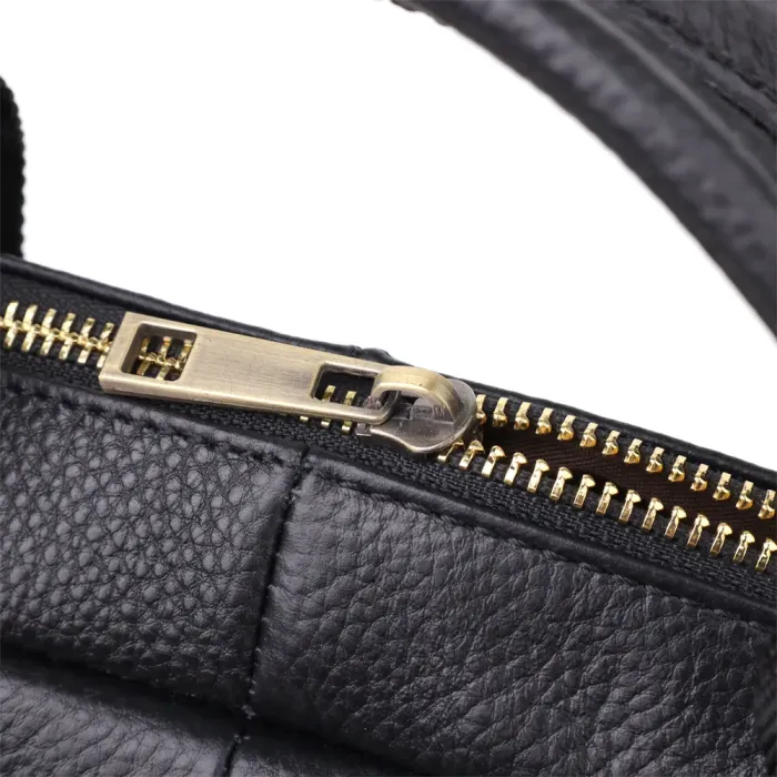 Практичний портфель для чоловіків з натуральної шкіри Vintage 23041 Чорний