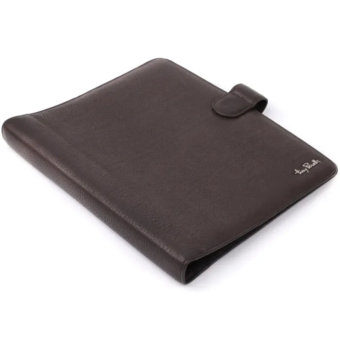 Практичний органайзер із зернистої натуральної шкіри Tony Perotti 20839_1 (2283 moro) Коричневий