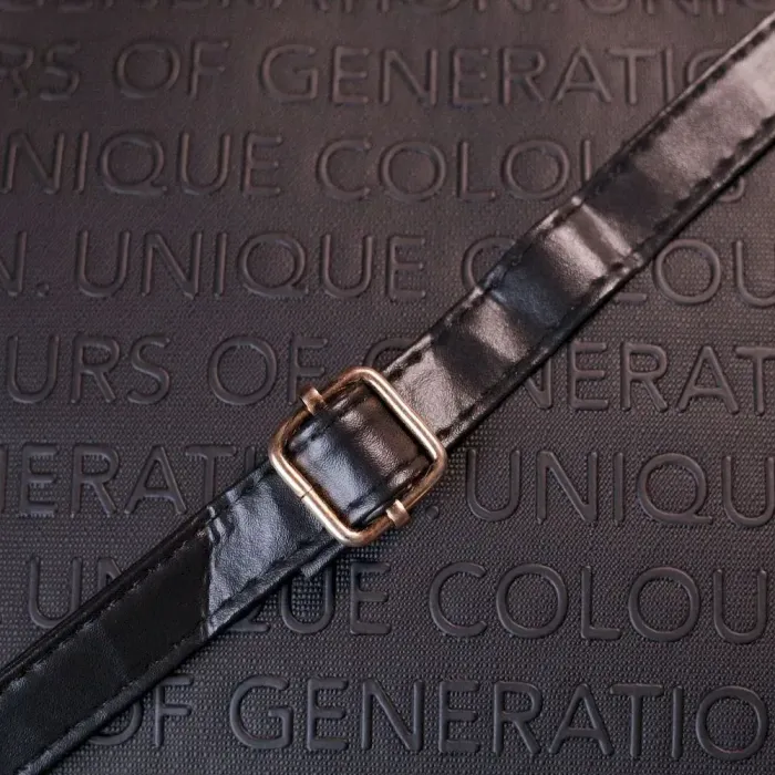 Оригінальна жіноча сумка з еко-шкіри Vintage 18701 Чорний