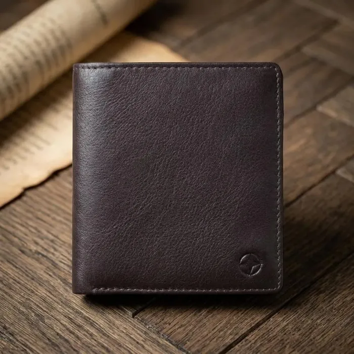 Чоловіче портмоне Tony Perotti з натуральної шкіри Cortina 5079 (90124) Темно-коричневе