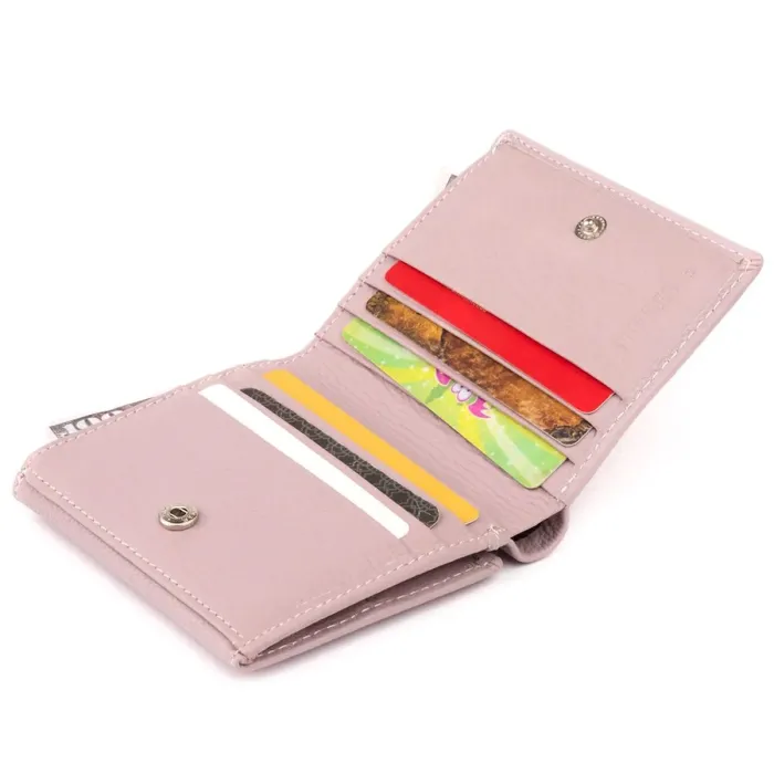 Компактний жіночий гаманець ST Leather 19260 Ліловий