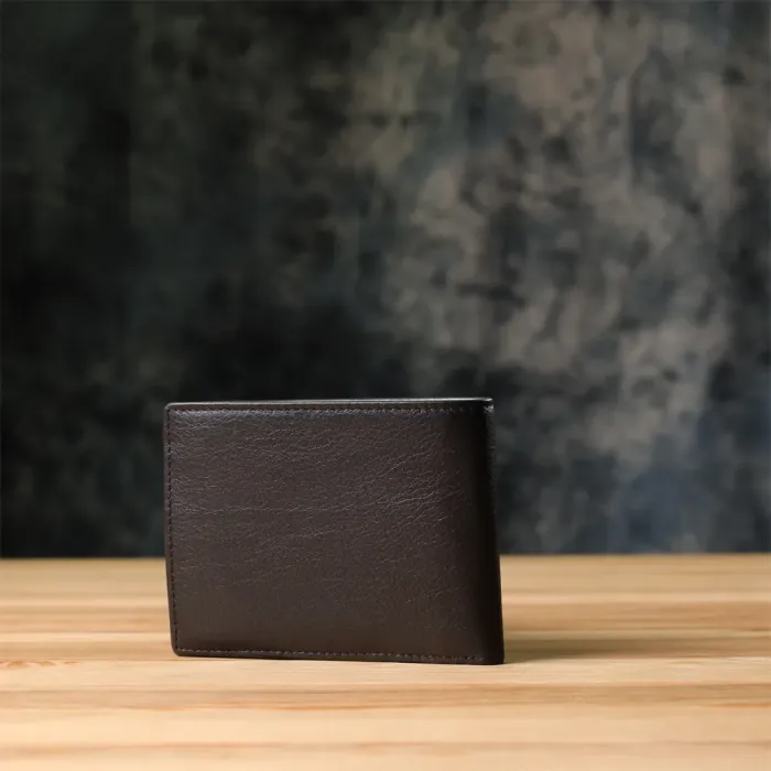 Зручний чоловічий гаманець без застібки з натуральної шкіри Tony Perotti 20843_1 (534+rfid nero) Чорний