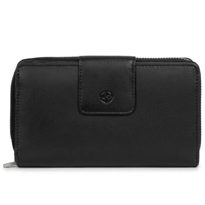 Жіноче портмоне Tony Perotti натуральна шкіра Cortina 5084 nero (90286) Чорне