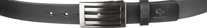 Ремінь чоловічий Grande Pelle 11057 брючний Чорний