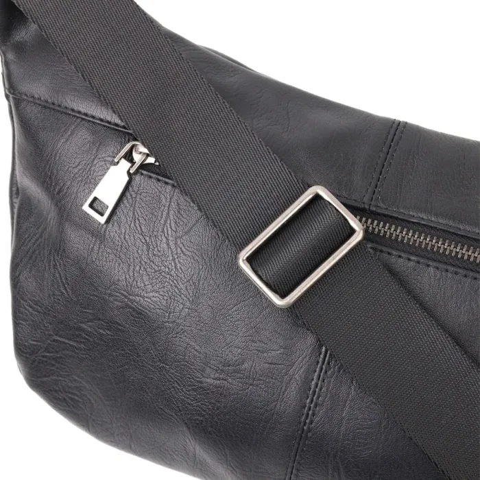 Сумка через плечо Vintage 20831 кожаная Черный