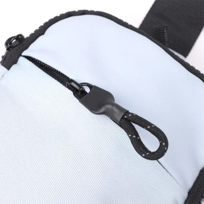 Практична слінг сумка для подорожей із якісного текстилю Vintage 22868 Блакитний