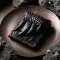 Портмоне CROCODILE LEATHER 18004 з натуральної шкіри крокодила Чорне