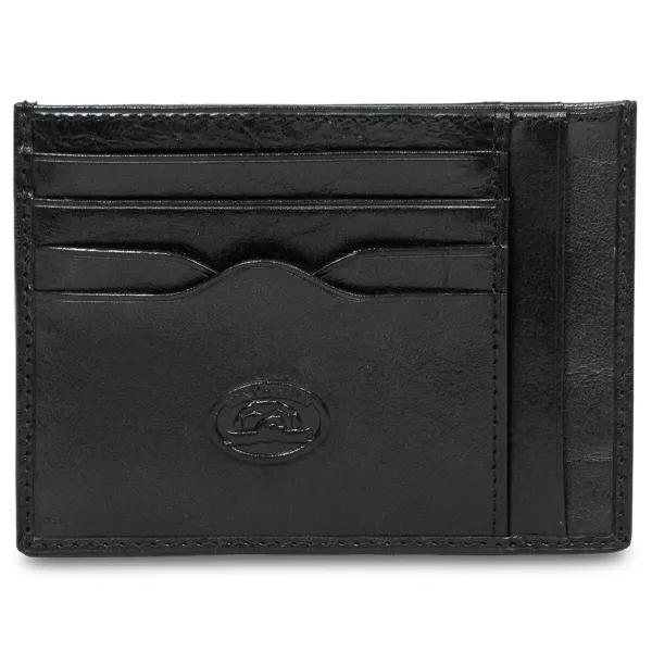 Кредитниця Tony Perotti натуральна шкіра Italico 2171 nero (90534) Чорна